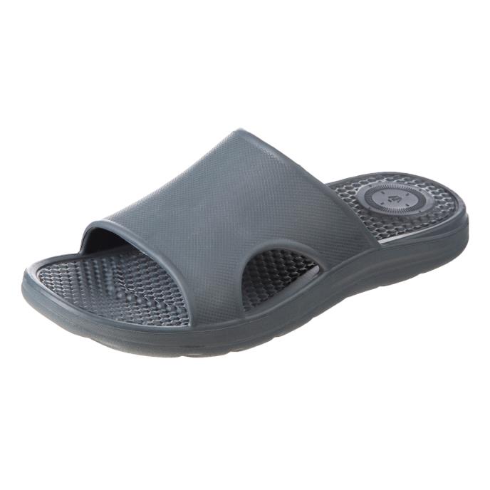 totes® SOLBOUNCE Mens Vented Slide Mineral Extra Image 2